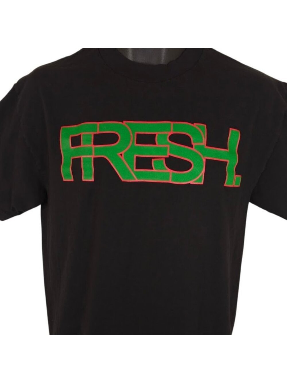 Fresh T Shirt Mens Size Medium Black Streetwear Made In USA